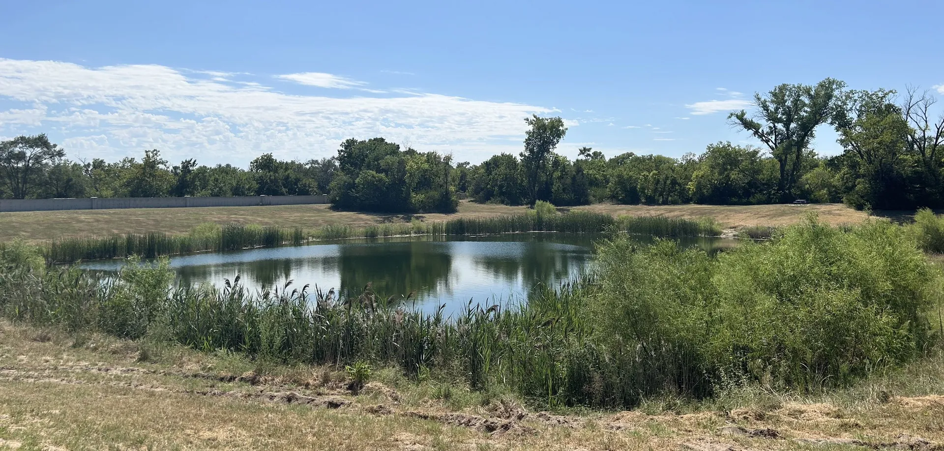 Trail Pond at Idlewild Park in Oaklawn-Sunview, Kansas