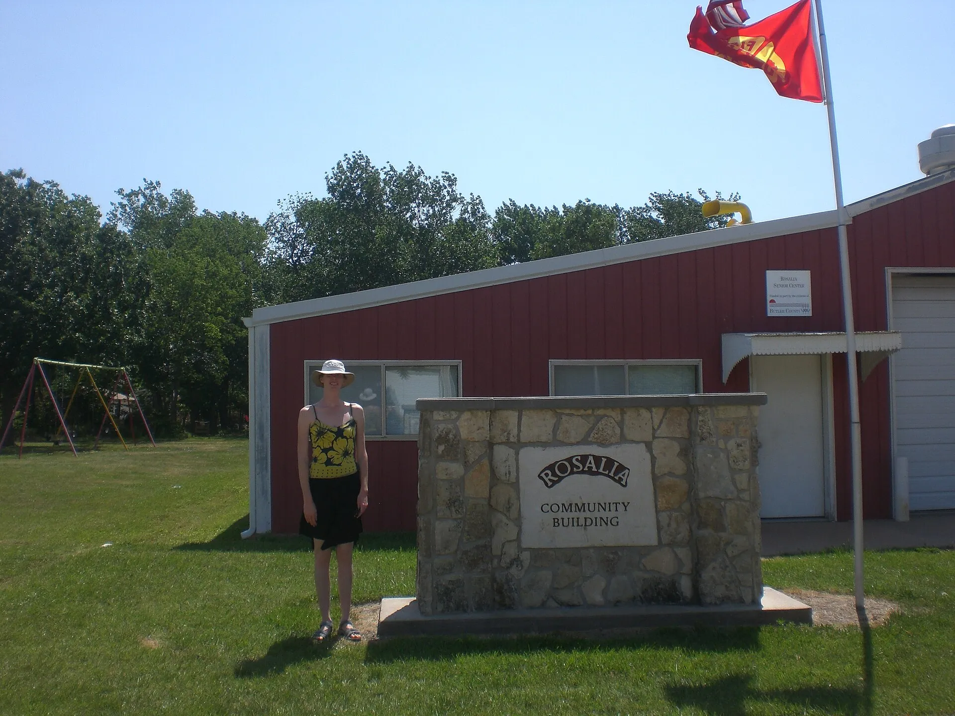 Rosalia KS Community Building
