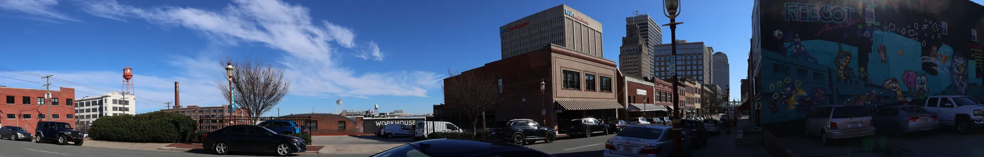 Panorama on North Liberty Street